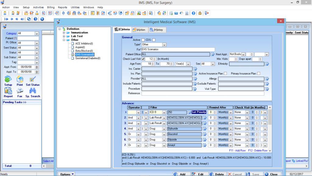 Bariatric Surgery Health Maintenance Tracking