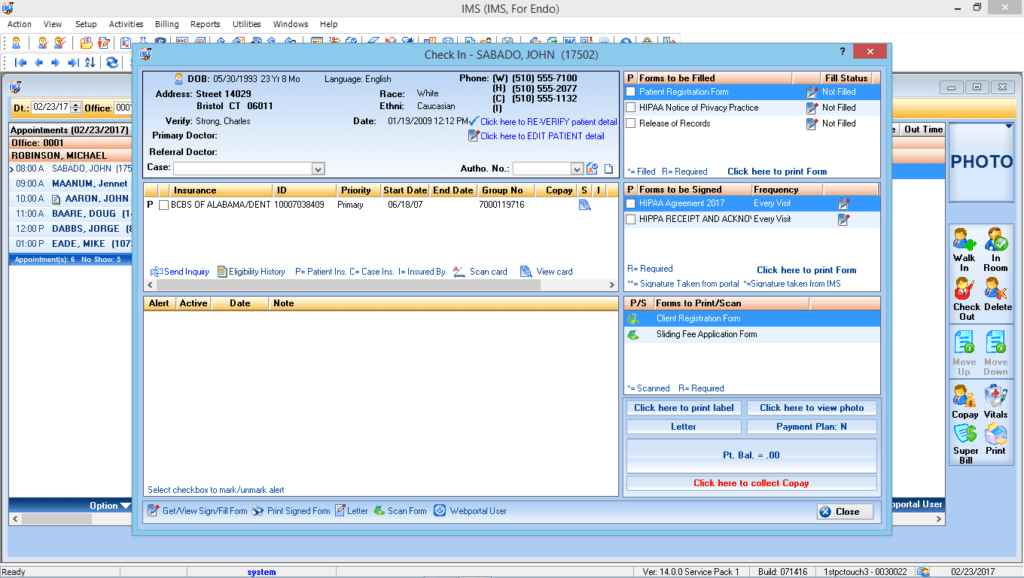 Endocrinology Check-In