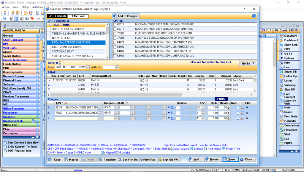 Multi-Speciality Therapy Electronic Super Bill