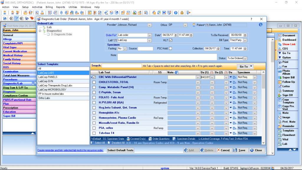 Family Practice Labs & Diagnostic