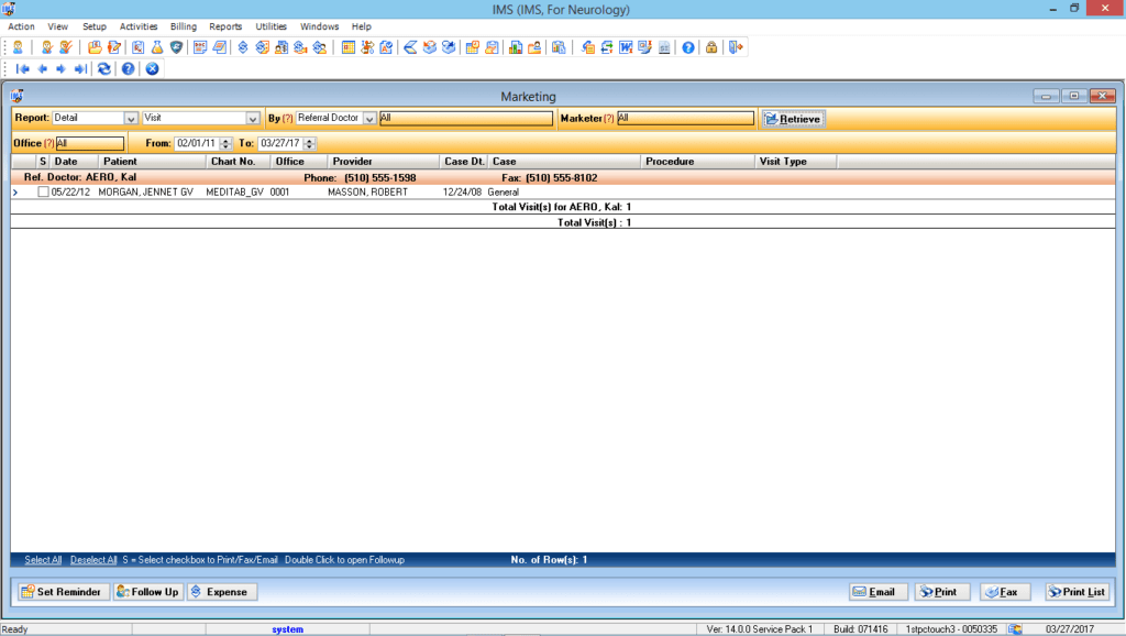 Neurosurgery Marketing Module