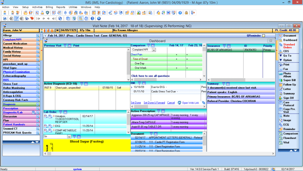 Cardiology Patient Dashboard