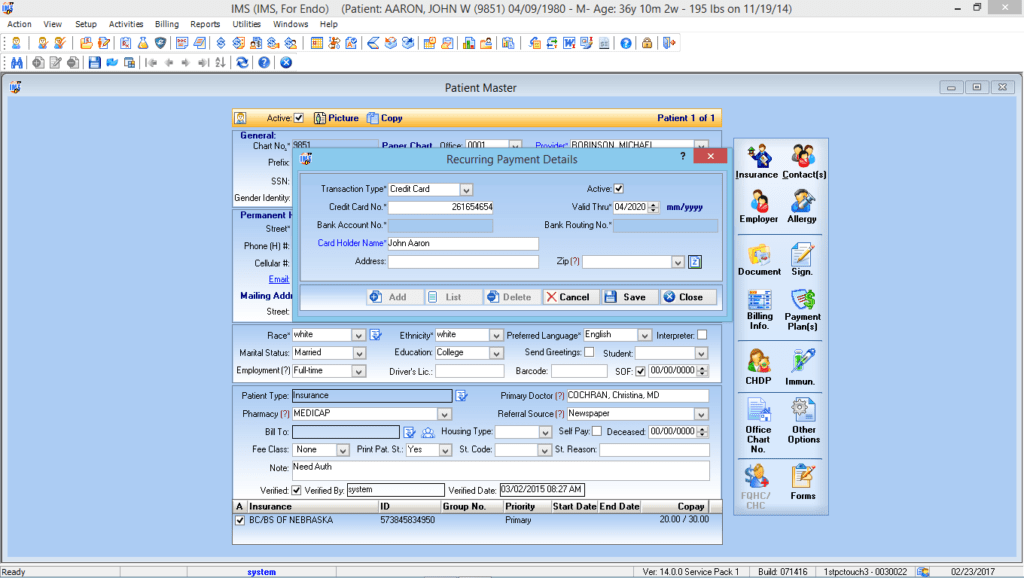 Endocrinology Patient Payment Solutions