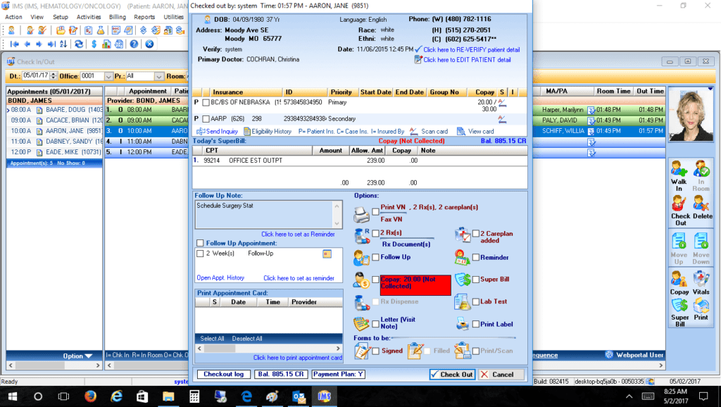 Hematology/Oncology Check-Out