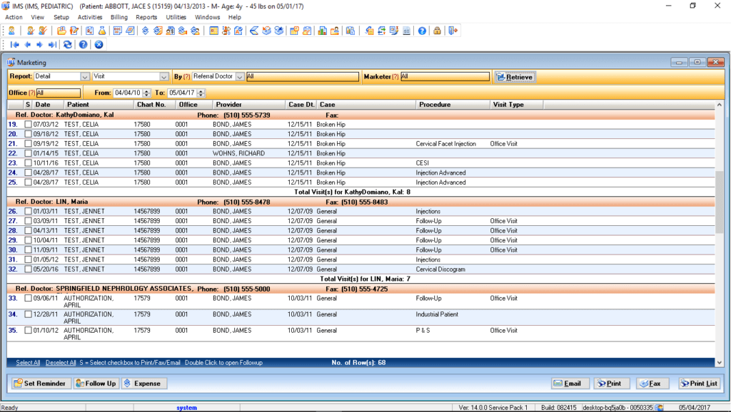 Pediatric Marketing Module