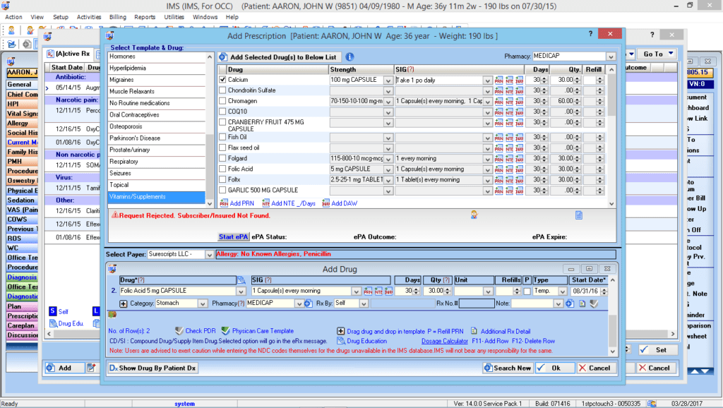 Occupational Medicine E-Rx