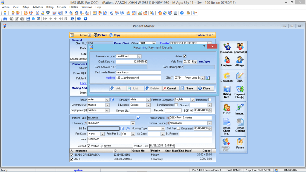 Occupational Therapy Patient Payment Solutions