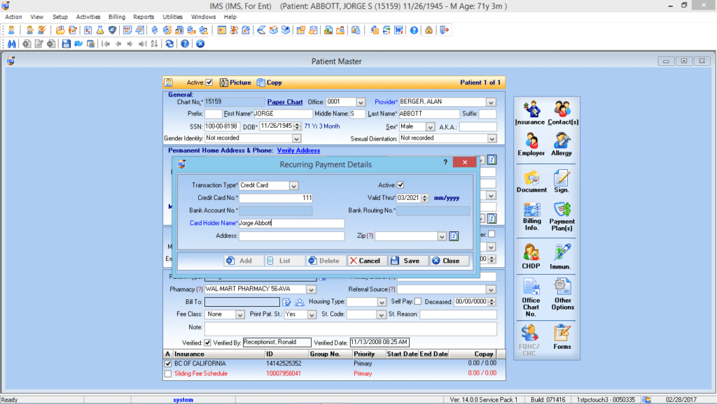 Otorhinolaryngology Patient Payment Solutions