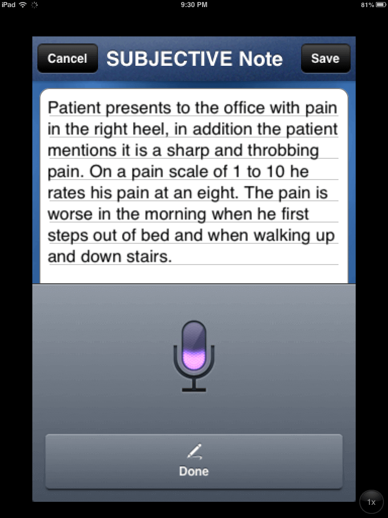 Pain Management Voice Recognition