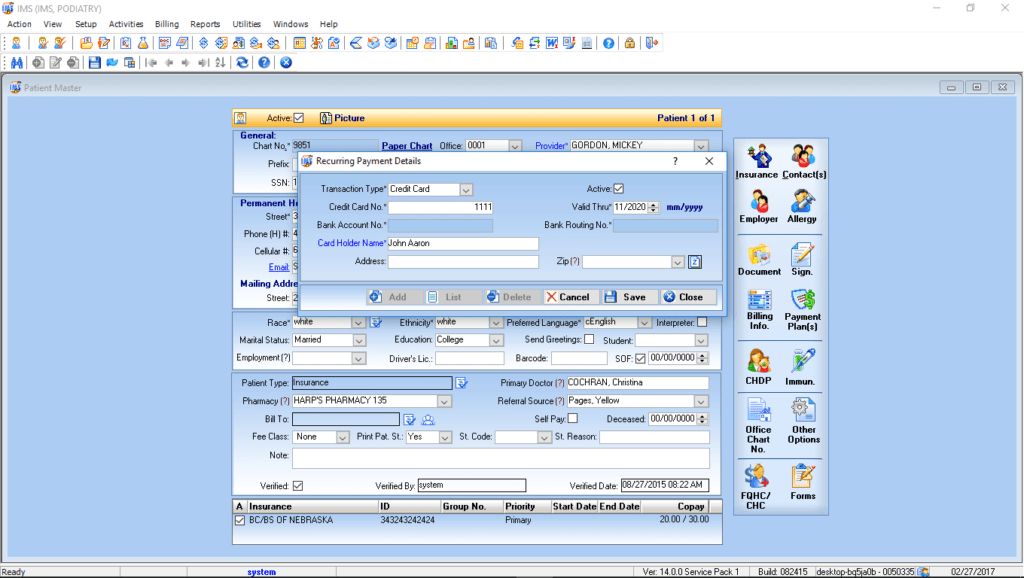 Podiatry Patient Payment Solutions