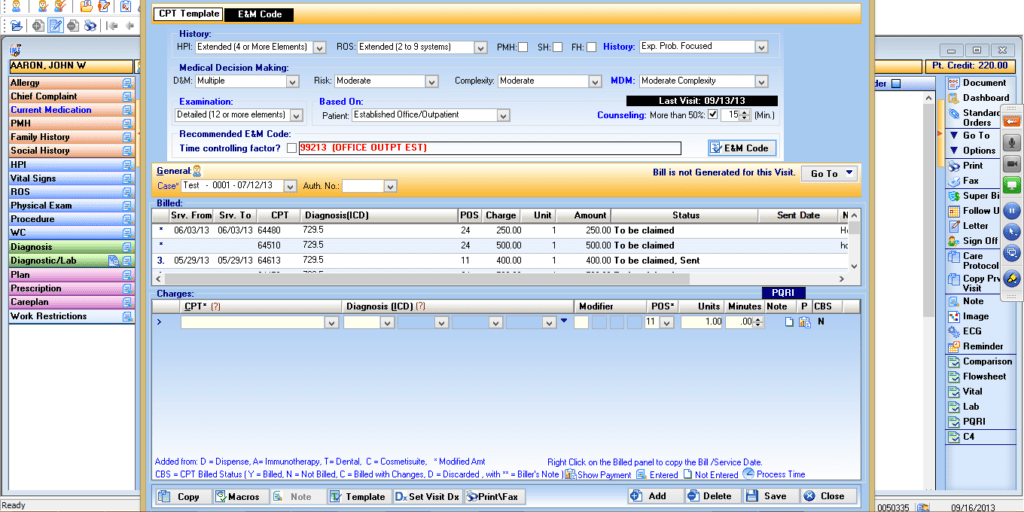 Multi-Specialty CPT Code Advisor