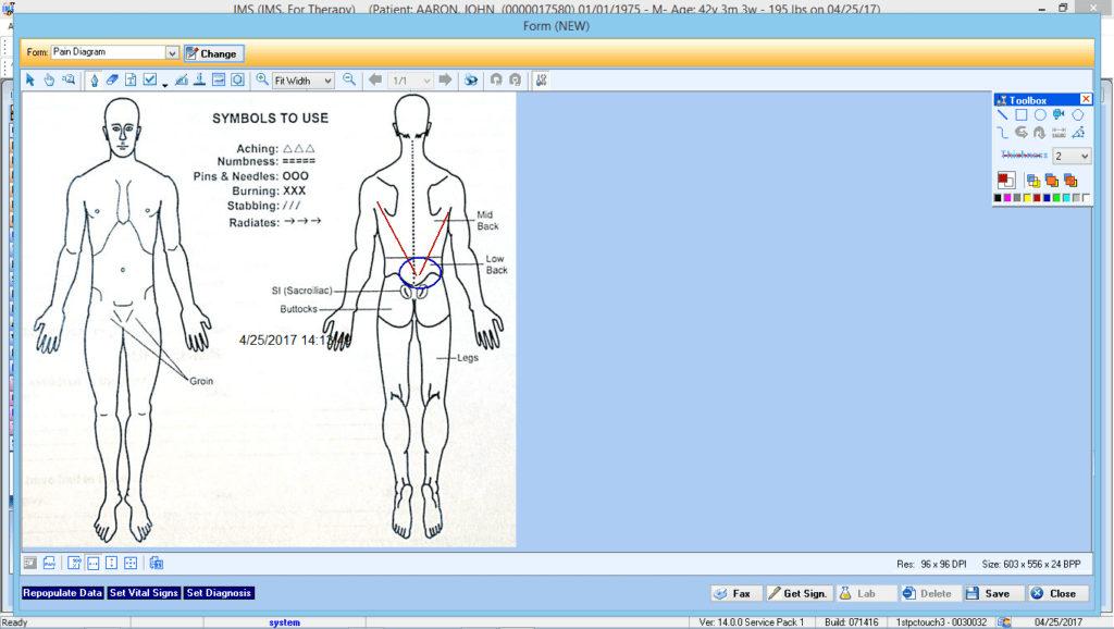 Physical Therapy Letters/Forms Automation