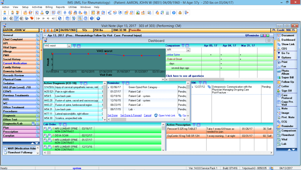 Rheumatology Patient Dashboard