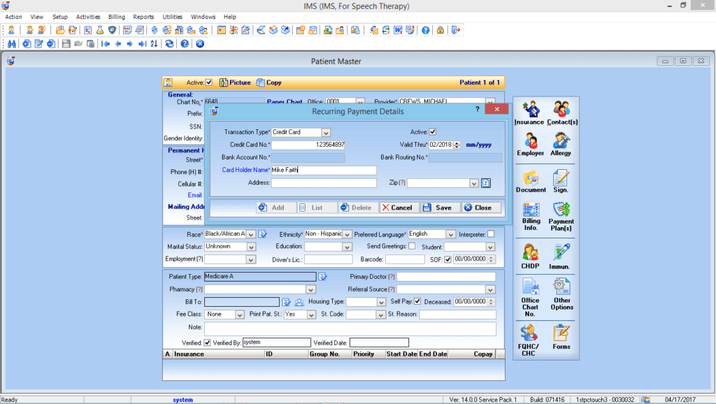 Speech Therapy Patient Payment Solutions