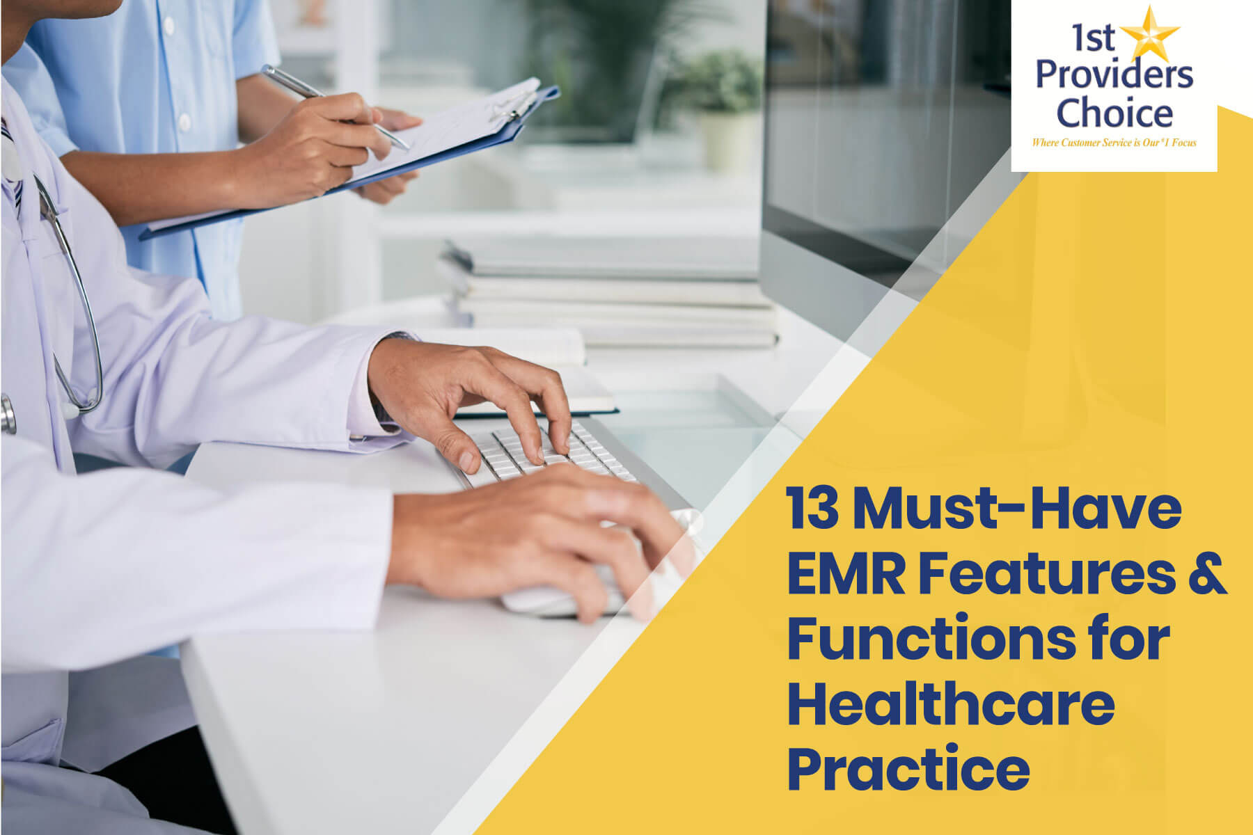 emr features and functions for healthcare practice